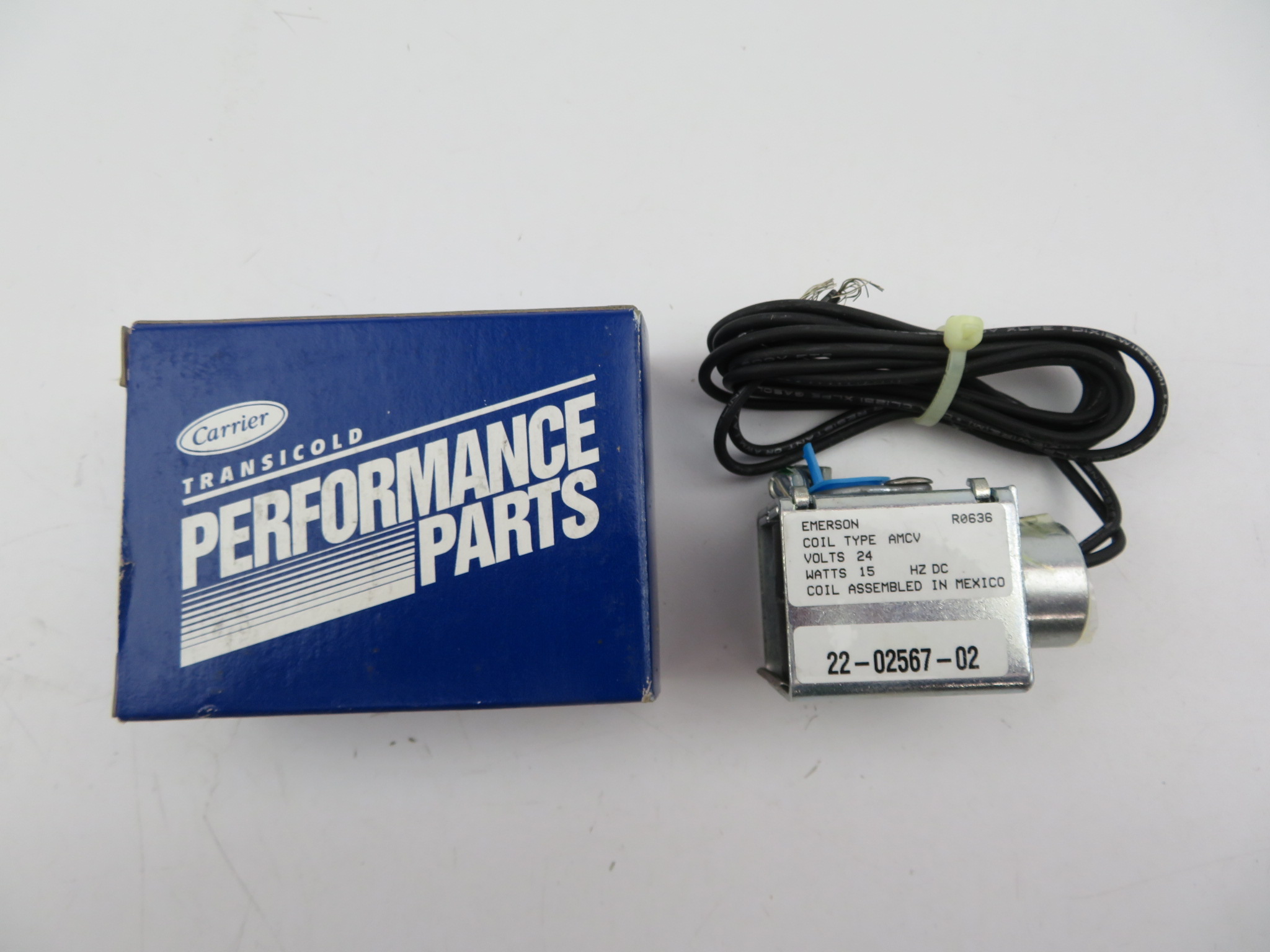 Carrier Transicold 220256702 Emerson 24V 15W A/C Compressor Solenoid