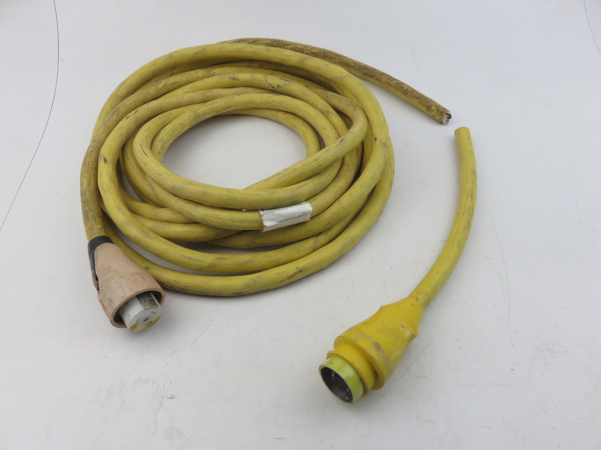 Marinco CS50450 EEL Cordset 50 amp 250V 40' Shore Power Cable CUT FOR