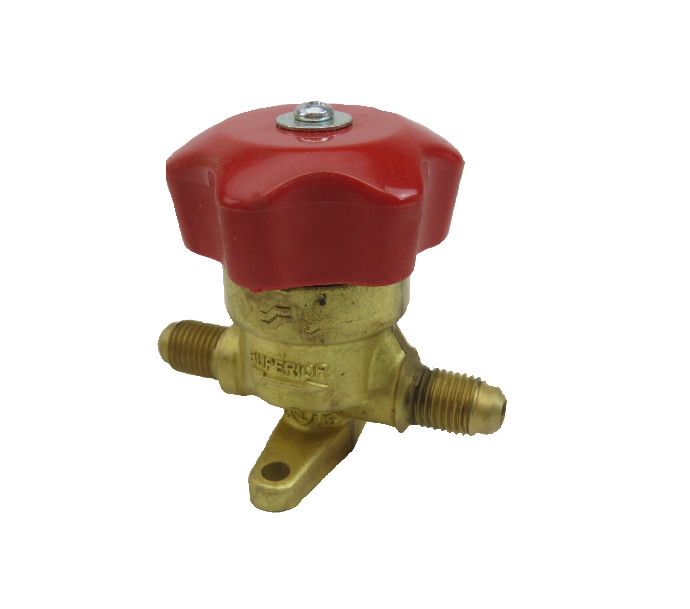 Superior 214-4 Straight-Through Diaphragm Packless 1/4” Shut